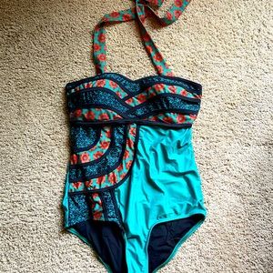 One piece ModCloth size large swimsuit